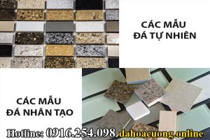 đá hoa cương có mấy loại