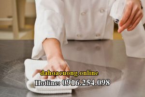 đánh bóng đá hoa cương