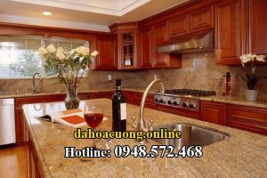 đá hoa cương màu vàng