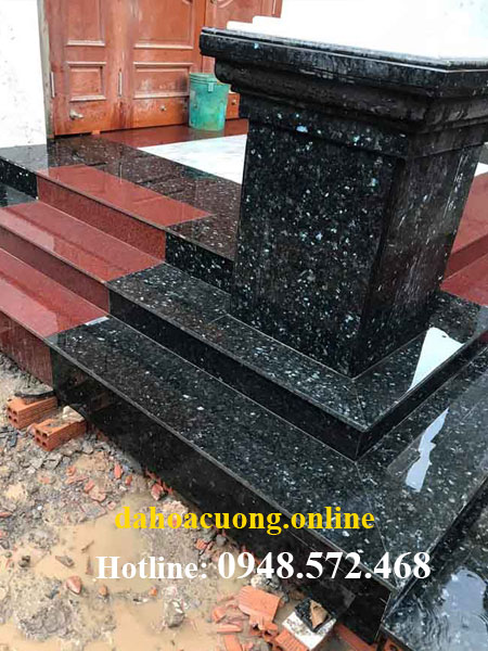 đá granite xà cừ xanh đen 3