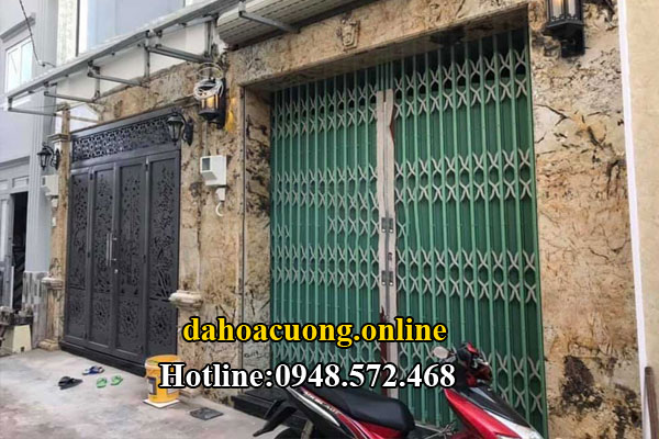 đá hoa cương chamfer gold 12