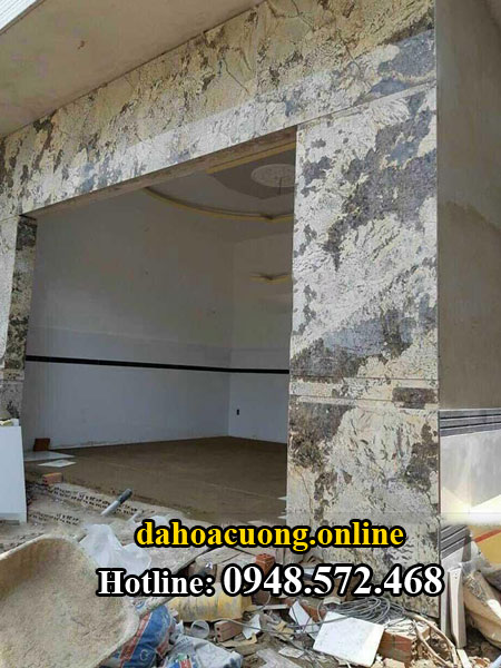 đá hoa cương chamfer gold 9