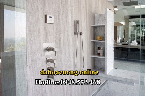đá hoa cương trắng vân gỗ thủy tinh 1