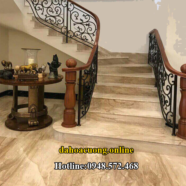 Đá marble vân gỗ ý daino beige 9