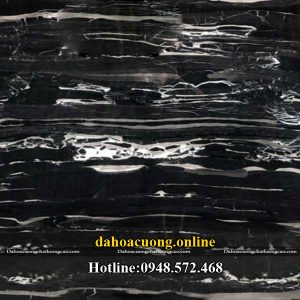 đá marble đen hoa băng